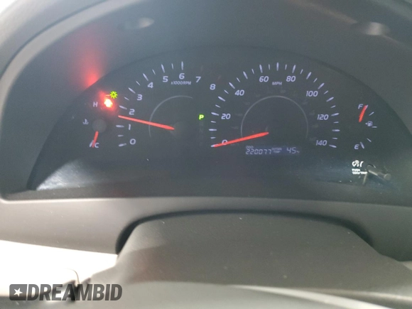 2011 Toyota Camry LE with VIN 4T4BF3EK4BR176016, listed as a Copart auction lot 52691625 with 220,077 mi miles and Salvage Title. Bid and sale history available at carsss.com. Image 9.