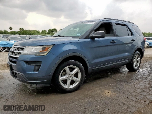 2018 Ford Explorer z VIN 1FM5K7B80JGA66967, wystawiony jako Copart lot #58939835 z przebiegiem 90 624 mil mil oraz Czysty tytuł • Clean title. Historia ofert i sprzedaży dostępna na DreamBid. Obrazek 1.