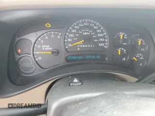 2006 Chevrolet Tahoe LT with VIN 1GNEC13T06R119865, listed as a Copart auction lot 44915225 with 185,145 mi miles and Salvage Title. Bid and sale history available at carsss.com. Image 9.