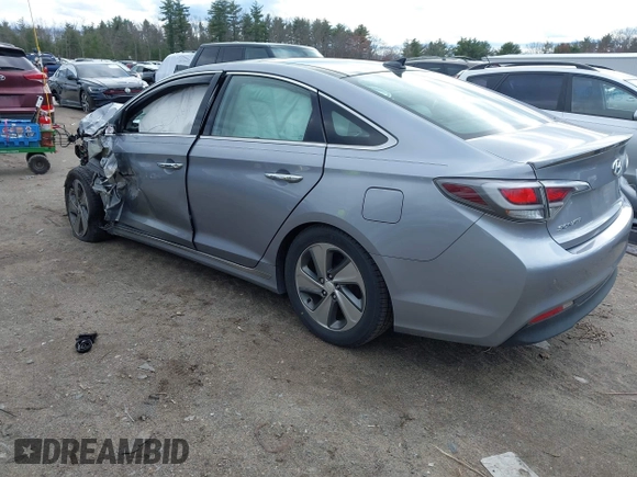 2016 Hyundai Sonata Limited with VIN KMHE34L19GA009305, listed as a IAAI auction lot 42039182 with 145,512 mi miles and . Bid and sale history available at DreamBid. Image 3.
