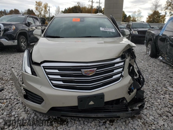 2017 Cadillac XT5 Luxury AWD with VIN 1GYKNDRS2HZ176927, listed as a Copart auction lot 73042313 with Not Provided miles and Salvage Title. Bid and sale history available at carsss.com. Image 5.