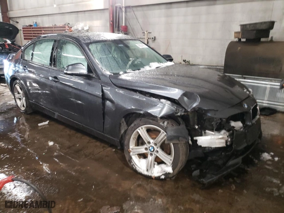 2014 BMW 3 Series 328i xDrive with VIN WBA3B5G50ENS10675, listed as a Copart auction lot 45024915 with 168,273 mi miles and Salvage Title. Bid and sale history available at carsss.com. Image 4.