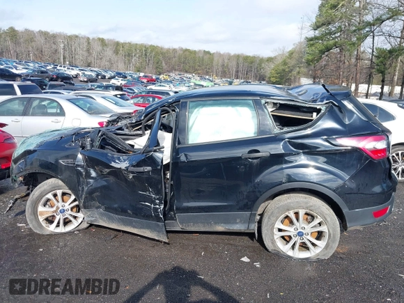 2018 Ford Escape S with VIN 1FMCU0F71JUB79760, listed as a IAAI auction lot 41152357 with 1 mi miles. Bid and sale history available at carsss.com. Image 14.