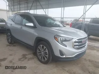 2019 GMC Terrain SLT with VIN 3GKALPEX1KL277406, listed as a IAAI auction lot 41650367 with 77,224 mi miles. Bid and sale history available at carsss.com. Image 1.
