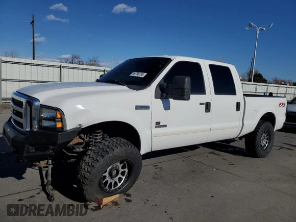 2005 Ford F-250 XL with VIN 1FTSW21P95EC39264, listed as a Copart auction lot 49738785 with Not provided miles and Salvage title. Bid and sale history available at DreamBid. Image 1.