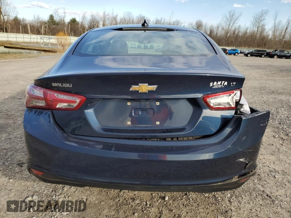 2020 Chevrolet Malibu LT with VIN 1G1ZD5STXLF008925, listed as a Copart auction lot 49785745 with 86,986 mi miles and Salvage Title. Bid and sale history available at DreamBid. Image 6.
