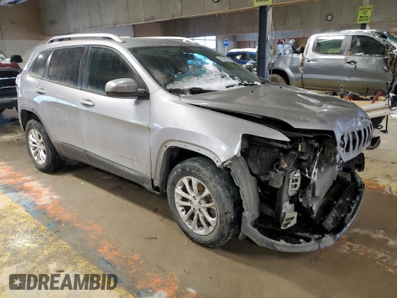 2020 Jeep Cherokee Latitude with VIN 1C4PJMCB2LD651255, listed as a Copart auction lot 88326875 with 120,622 mi miles and Non Repairable. Bid and sale history available at carsss.com. Image 4.