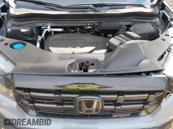 2024 Honda Ridgeline Sport with VIN 5FPYK3F18RB009341, listed as a IAAI auction lot 42159102 with 17,007 mi miles and . Bid and sale history available at DreamBid. Image 10.