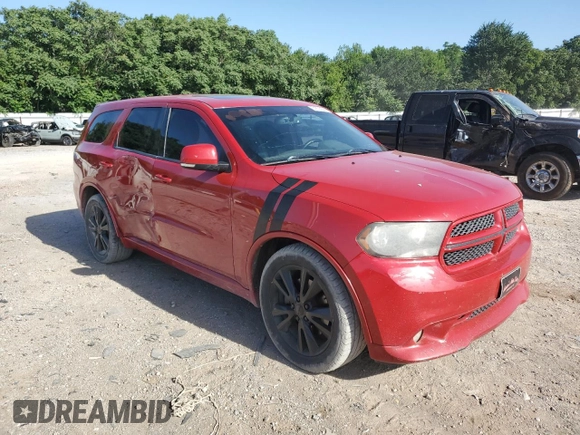2012 Dodge Durango R/T with VIN 1C4SDHCT8CC260151, listed as a Copart auction lot 61675644 with 151,467 mi miles and Salvage title. Bid and sale history available at DreamBid. Image 4.