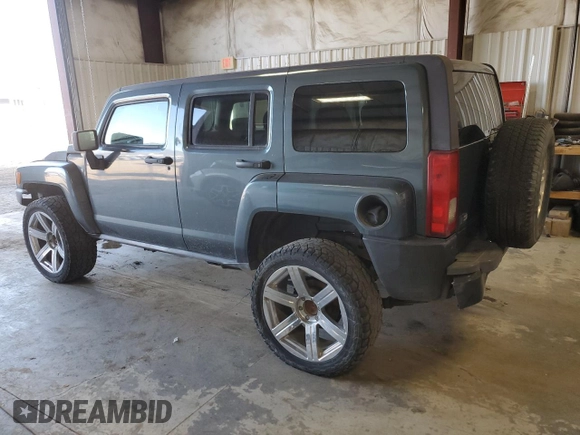 2006 Hummer H3 with VIN 5GTDN136068256909, listed as a Copart auction lot 47382934 with 186,156 mi miles and Clean Title. Bid and sale history available at carsss.com. Image 2.