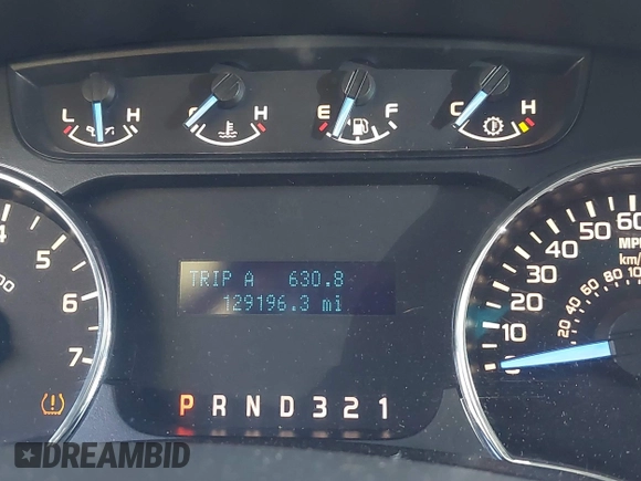 2012 Ford F-150 XL with VIN 1FTEW1CM6CKD93956, listed as a IAAI auction lot 41871235 with 129,196 mi miles. Bid and sale history available at carsss.com. Image 15.