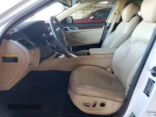 2017 Genesis G80 3.8L with VIN KMHGN4JE3HU167387, listed as a Copart auction lot 79092864 with 145,953 mi miles and Salvage Title. Bid and sale history available at carsss.com. Image 7.
