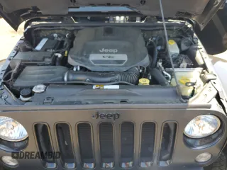 2014 Jeep Wrangler Unlimited Sahara with VIN 1C4HJWEG5EL312006, listed as a Copart auction lot 61821445 with 159,416 mi miles and Salvage title. Bid and sale history available at DreamBid. Image 11.