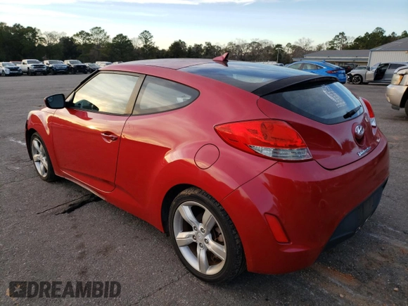 2014 Hyundai Veloster RE:FLEX z VIN KMHTC6AD1EU184837, wystawiony jako Copart lot #41497085 z przebiegiem 114 958 mil mil oraz Szkoda całkowita • Salvage title. Historia ofert i sprzedaży dostępna na DreamBid. Obrazek 2.