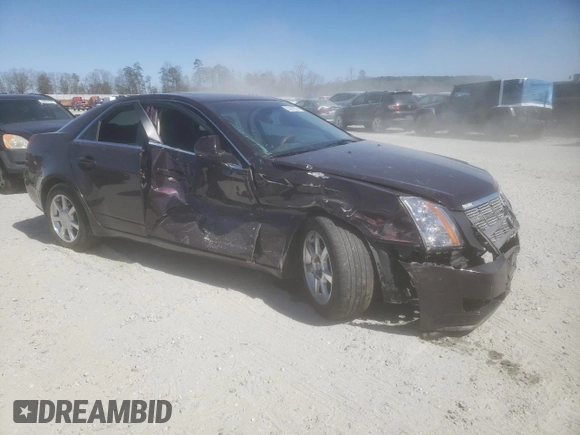 2008 Cadillac CTS RWD w/1SA with VIN 1G6DF577180212971, listed as a Copart auction lot 50298905 with 161,748 mi miles and Salvage Title. Bid and sale history available at carsss.com. Image 4.