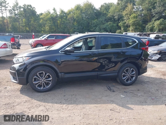 2020 Honda CR-V EX with VIN 2HKRW2H51LH655681, listed as a IAAI auction lot 40318921 with 72,958 mi miles. Bid and sale history available at carsss.com. Image 14.