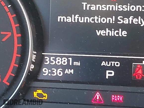 2021 Audi A5 Sportback Premium with VIN WAUABCF53MA036944, listed as a IAAI auction lot 38746591 with 35,881 mi miles. Bid and sale history available at carsss.com. Image 15.