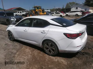 2022 Nissan Sentra SV with VIN 3N1AB8CV0NY318009, listed as a IAAI auction lot 41971398 with 66,722 mi miles and . Bid and sale history available at DreamBid. Image 3.