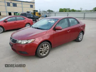 2012 Kia Forte EX with VIN KNAFU4A29C5554664, listed as a Copart auction lot 50436905 with 192,460 mi miles and Salvage Title. Bid and sale history available at carsss.com. Image 1.