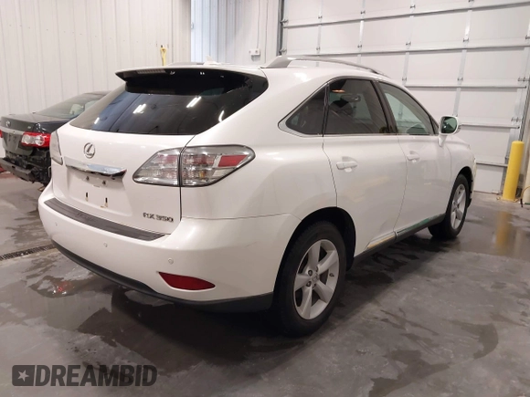 2011 Lexus RX 350 with VIN 2T2BK1BA3BC091445, listed as a IAAI auction lot 42104442 with 147,962 mi miles and . Bid and sale history available at DreamBid. Image 4.