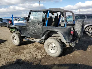 1995 Jeep Wrangler S with VIN 1J4FY19P5SP245471, listed as a Copart auction lot 80534344 with 150,083 mi miles and Clean Title. Bid and sale history available at carsss.com. Image 2.