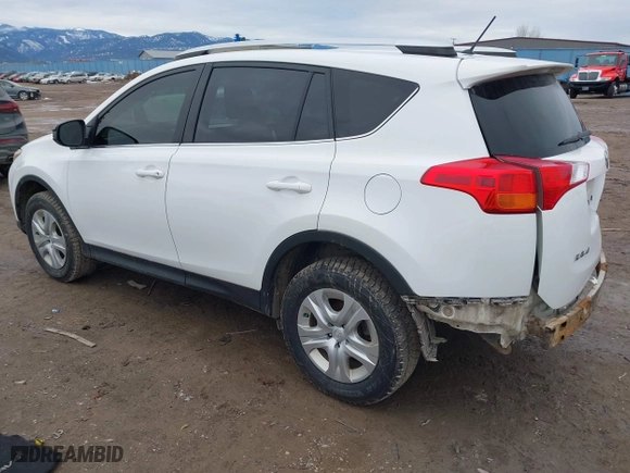 2014 Toyota RAV4 LE with VIN JTMBFREVXEJ002811, listed as a IAAI auction lot 41701317 with 93,032 mi miles. Bid and sale history available at carsss.com. Image 3.