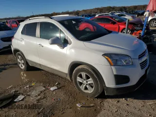 2015 Chevrolet Trax LT with VIN KL7CJLSB4FB124910, listed as a Copart auction lot 80858214 with 119,011 mi miles and Salvage Title. Bid and sale history available at carsss.com. Image 4.