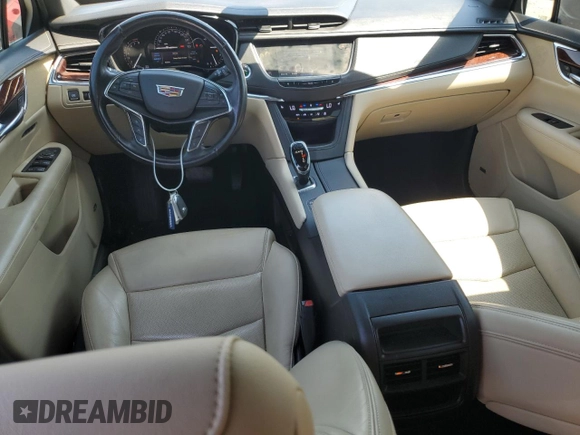 2019 Cadillac XT5 Luxury AWD with VIN 1GYKNDRS9KZ287367, listed as a Copart auction lot 59782755 with 44,407 mi miles and Salvage title. Bid and sale history available at DreamBid. Image 8.