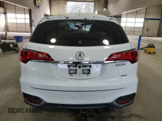 2016 Acura RDX with VIN 5J8TB4H30GL027349, listed as a Copart auction lot 45842105 with 0 mi miles and Salvage Title. Bid and sale history available at carsss.com. Image 6.