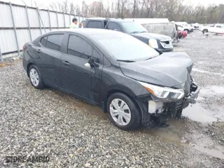 2021 Nissan Versa S with VIN 3N1CN8DV5ML808018, listed as a IAAI auction lot 41748802 with 100,298 mi miles. Bid and sale history available at carsss.com. Image 1.