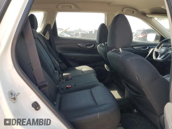 2017 Nissan Rogue SV with VIN KNMAT2MV7HP548402, listed as a Copart auction lot 53717045 with 146,650 mi miles and Salvage title. Bid and sale history available at DreamBid. Image 11.