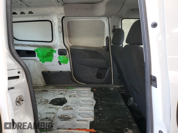 2015 Ram ProMaster City Cargo Tradesman with VIN ZFBERFAT3F6A79568, listed as a Copart auction lot 57285115 with 250,168 mi miles and Clean Title. Bid and sale history available at DreamBid. Image 11.