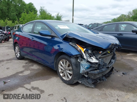 2016 Hyundai Elantra SE with VIN KMHDH4AE2GU501904, listed as a IAAI auction lot 42159618 with 53,864 mi miles and . Bid and sale history available at DreamBid. Image 1.