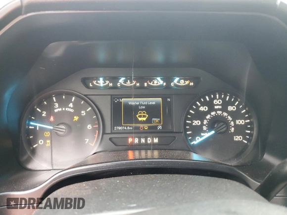 2018 Ford F-150 XL with VIN 1FTMF1C57JFB02794, listed as a Copart auction lot 58041445 with 279,074 mi miles and Salvage title. Bid and sale history available at DreamBid. Image 9.