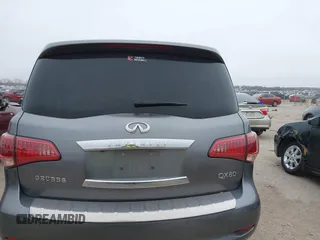 2015 Infiniti QX80 with VIN JN8AZ2NF1F9571315, listed as a IAAI auction lot 41522434 with 166,947 mi miles. Bid and sale history available at carsss.com. Image 16.