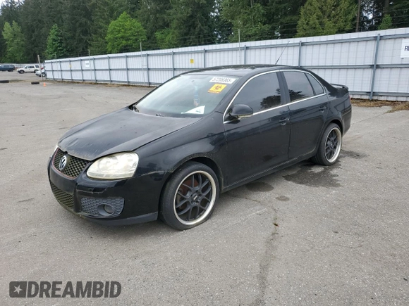 2007 Volkswagen Jetta Wolfsburg Edition z VIN 3VWEF71K67M061788, wystawiony jako Copart lot #57208365 z przebiegiem 184 055 mil mil oraz Szkoda całkowita • Salvage title. Historia ofert i sprzedaży dostępna na DreamBid. Obrazek 1.