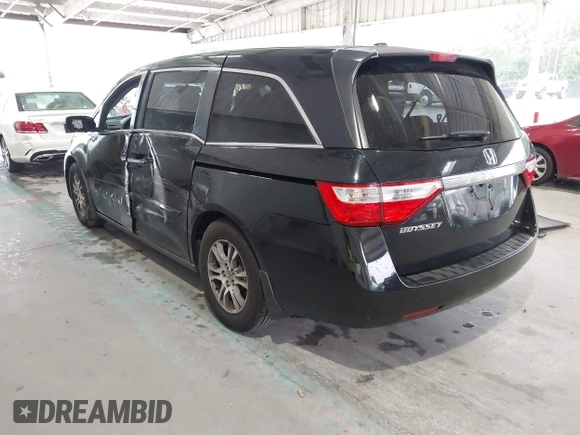 2013 Honda Odyssey EX-L с VIN 5FNRL5H68DB003918, выставлен на аукционе IAAI как лот 42233350 с пробегом 157 821 миль миль и . История ставок и продаж доступна на DreamBid. Изображение 3.