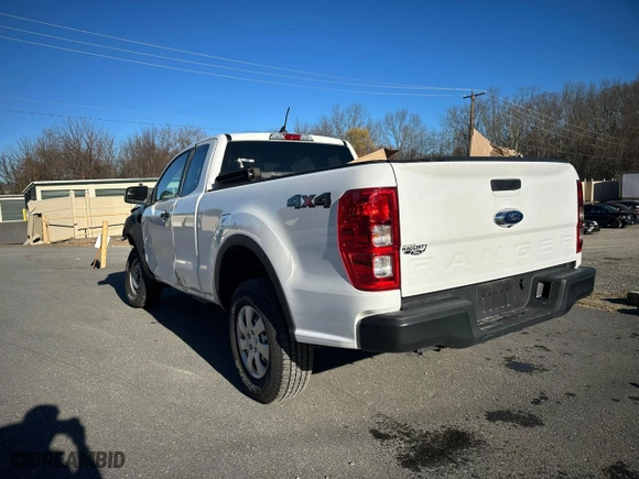 2022 Ford Ranger XL with VIN 1FTER1FH0NLD49017, listed as a Copart auction lot 82602594 with 73,198 mi miles and Salvage Title. Bid and sale history available at carsss.com. Image 2.
