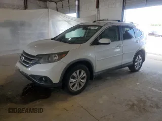 2012 Honda CR-V EX-L with VIN 5J6RM4H70CL040029, listed as a Copart auction lot 63122285 with 59,726 mi miles and Salvage title. Bid and sale history available at DreamBid. Image 1.
