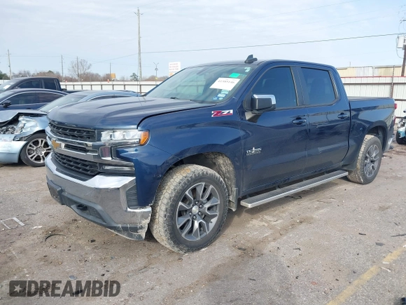 2019 Chevrolet Silverado 1500 LT with VIN 3GCUYDED2KG240176, listed as a IAAI auction lot 41585146 with 85,304 mi miles. Bid and sale history available at carsss.com. Image 2.