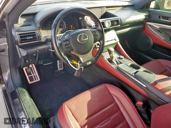 2016 Lexus RC 350 F Sport z VIN JTHHE5BC0G5013836, wystawiony jako Copart lot #50095165 z przebiegiem 86 799 mil mil oraz Szkoda całkowita • Salvage title. Historia ofert i sprzedaży dostępna na DreamBid. Obrazek 8.