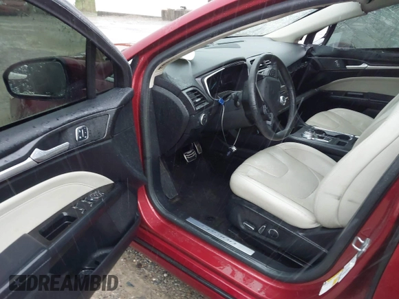 2018 Ford Fusion Titanium with VIN 3FA6P0D91JR233679, listed as a IAAI auction lot 42182140 with 100,706 mi miles and . Bid and sale history available at DreamBid. Image 5.