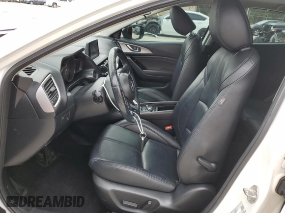 2018 Mazda 3 Touring with VIN 3MZBN1L32JM191616, listed as a Copart auction lot 50510825 with 57,547 mi miles and Salvage Title. Bid and sale history available at carsss.com. Image 7.