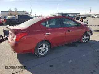 2014 Nissan Versa SV with VIN 3N1CN7AP7EL860106, listed as a Copart auction lot 83854594 with 114,455 mi miles and Salvage Title. Bid and sale history available at carsss.com. Image 3.