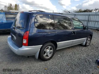 2001 Nissan Quest GXE with VIN 4N2ZN15T91D812342, listed as a Copart auction lot 74511314 with 162,703 mi miles and Salvage Title. Bid and sale history available at carsss.com. Image 3.