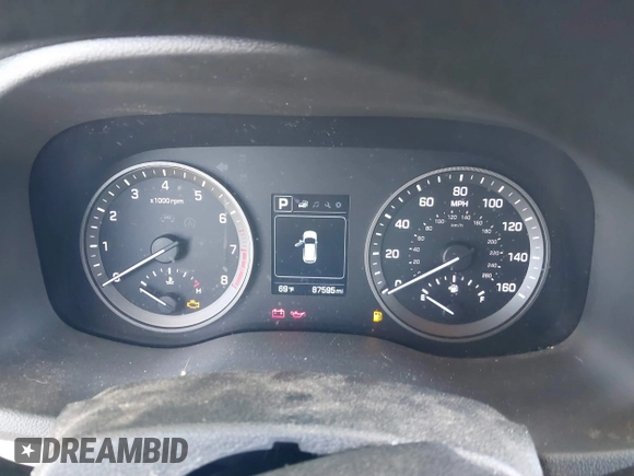 2016 Hyundai Tucson SE z VIN KM8J23A43GU026818, wystawiony jako IAAI lot #41752602 z przebiegiem 87 595 mil mil oraz . Historia ofert i sprzedaży dostępna na DreamBid. Obrazek 7.