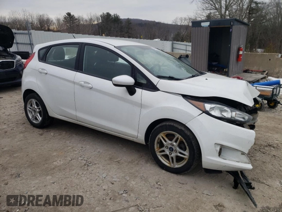 2019 Ford Fiesta SE with VIN 3FADP4EJ0KM112888, listed as a Copart auction lot 46938845 with 64,410 mi miles and Salvage Title. Bid and sale history available at carsss.com. Image 4.