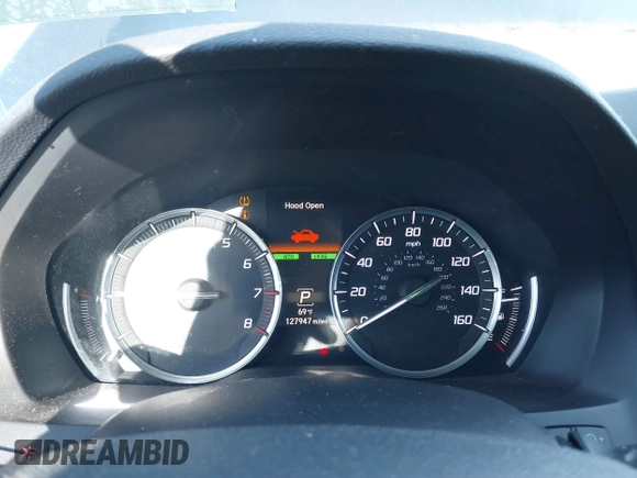 2016 Acura MDX with VIN 5FRYD3H24GB007445, listed as a IAAI auction lot 41720627 with 127,947 mi miles. Bid and sale history available at carsss.com. Image 7.