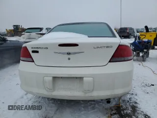 2005 Chrysler Sebring with VIN 1C3EL66R95N562516, listed as a Copart auction lot 45698335 with 120,929 mi miles and Salvage Title. Bid and sale history available at DreamBid. Image 6.