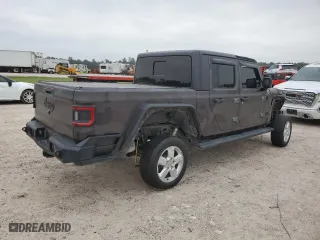 2021 Jeep Gladiator Texas Trail with VIN 1C6JJTAM7ML546309, listed as a Copart auction lot 67405254 with 0 mi miles and Salvage Title. Bid and sale history available at carsss.com. Image 3.